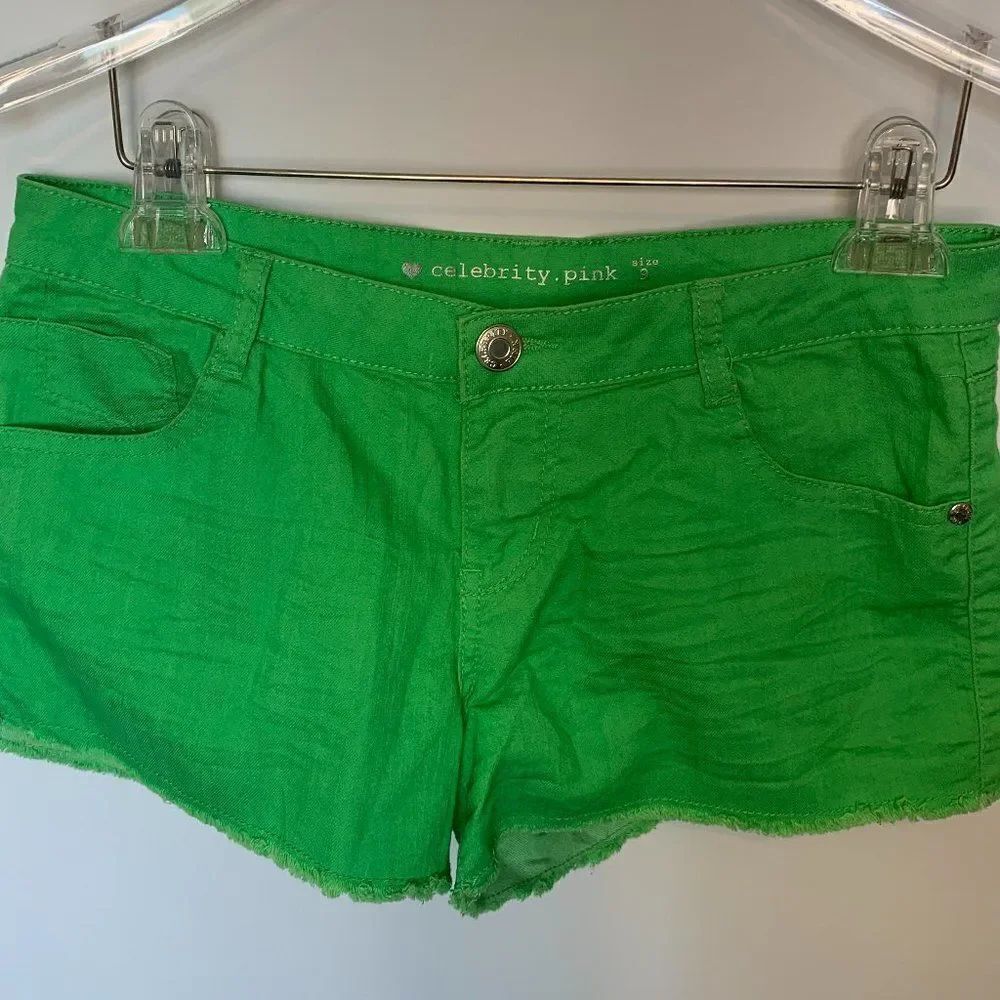 Celebrity Pink Bright Green Short